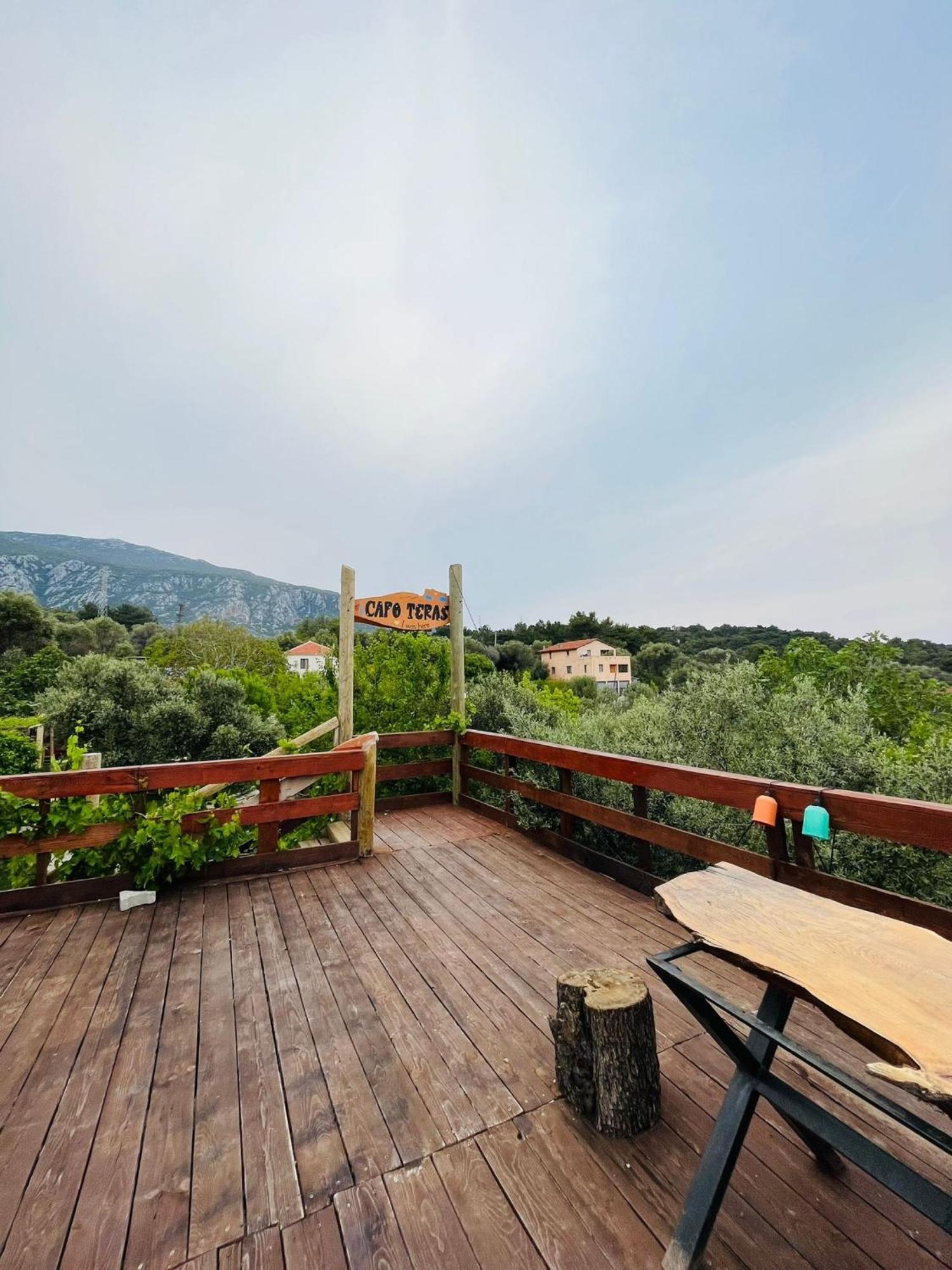 이즈미르 Tiny House Framed By Nature Near Sea In Karaburun 빌라 외부 사진